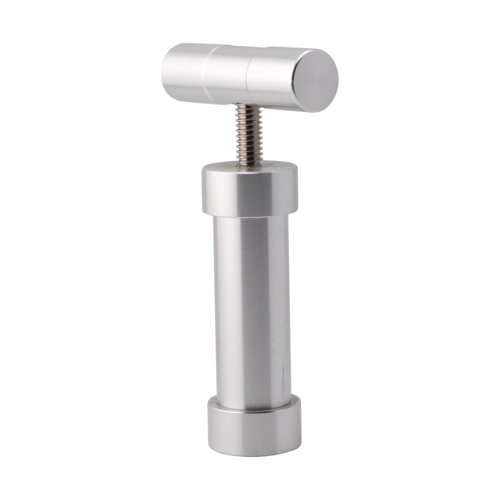 Press Pollen T Shape Medium Heavy Duty Durable Metal Cylinder-Silver