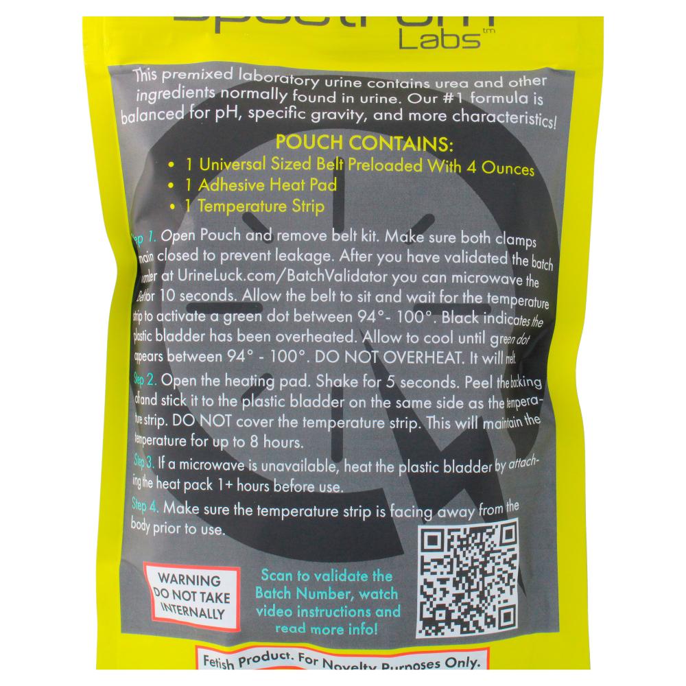 Quick Fix Pro Synthetic Urine With Belt