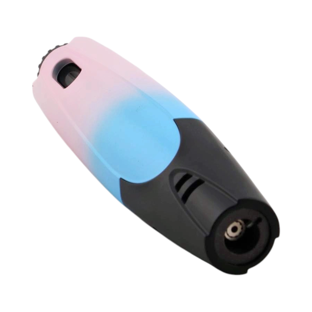 Rainbow Scorch Single Flame Torch Lighter-Pink and Blue
