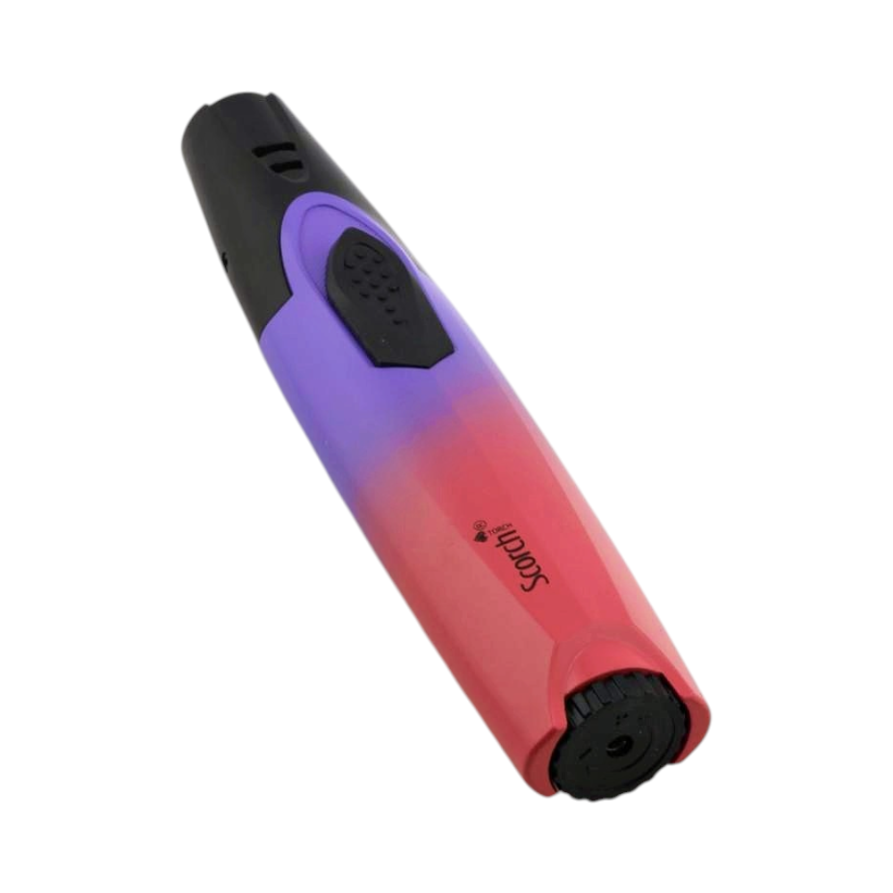 Rainbow Scorch Single Flame Torch Lighter-Purple