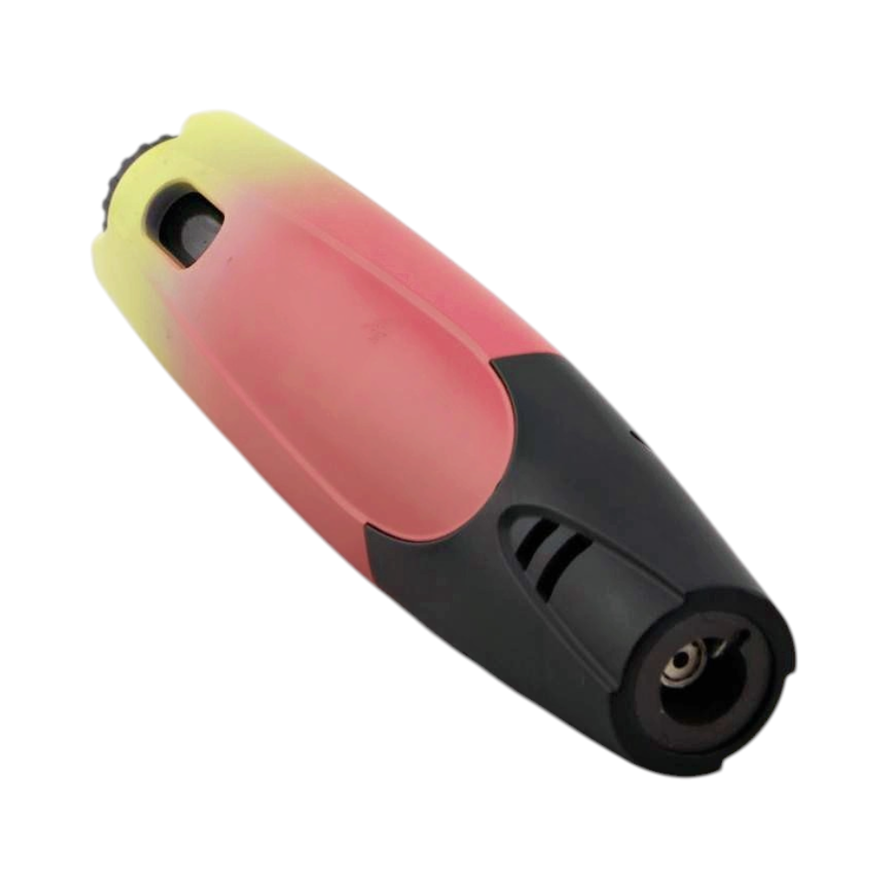 Rainbow Scorch Single Flame Torch Lighter-Red and Yellow