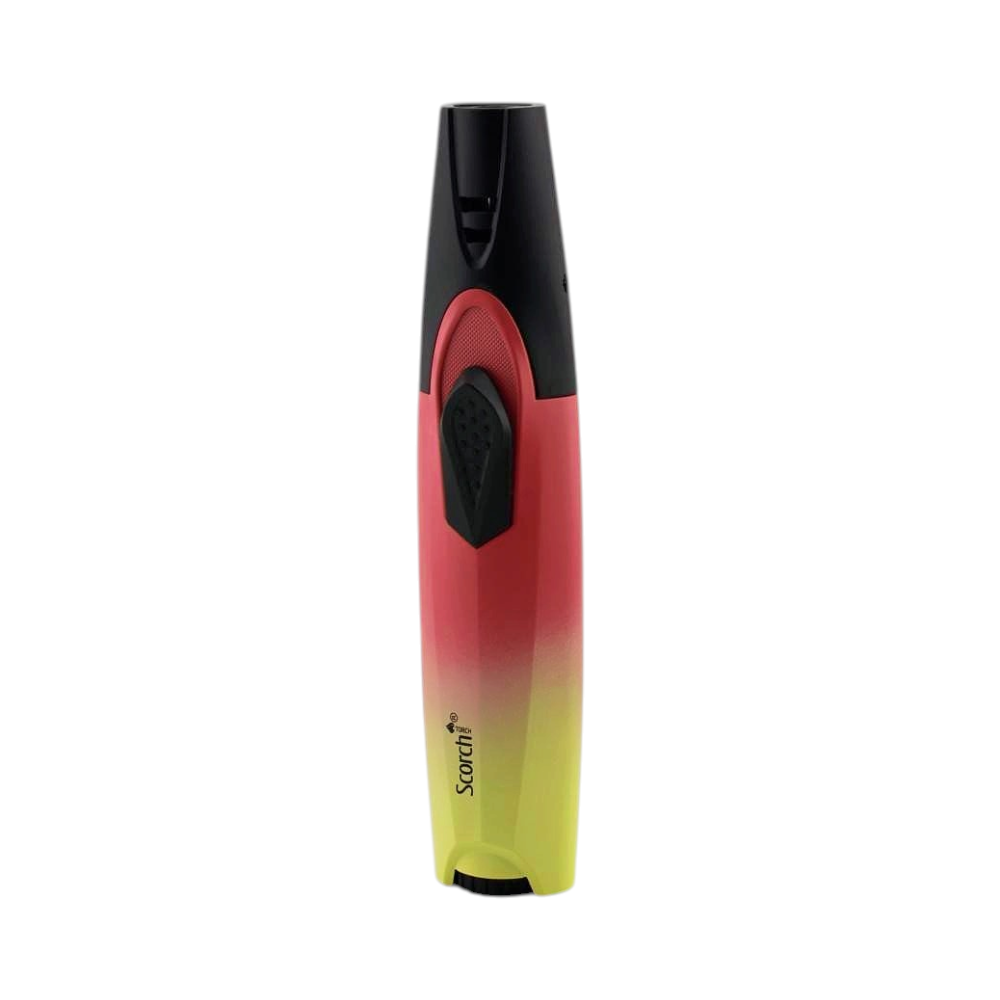 Rainbow Scorch Single Flame Torch Lighter-Red and Yellow