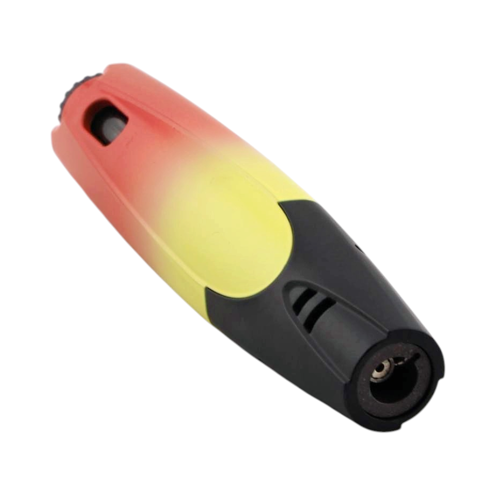 Rainbow Scorch Single Flame Torch Lighter-Yellow and Red