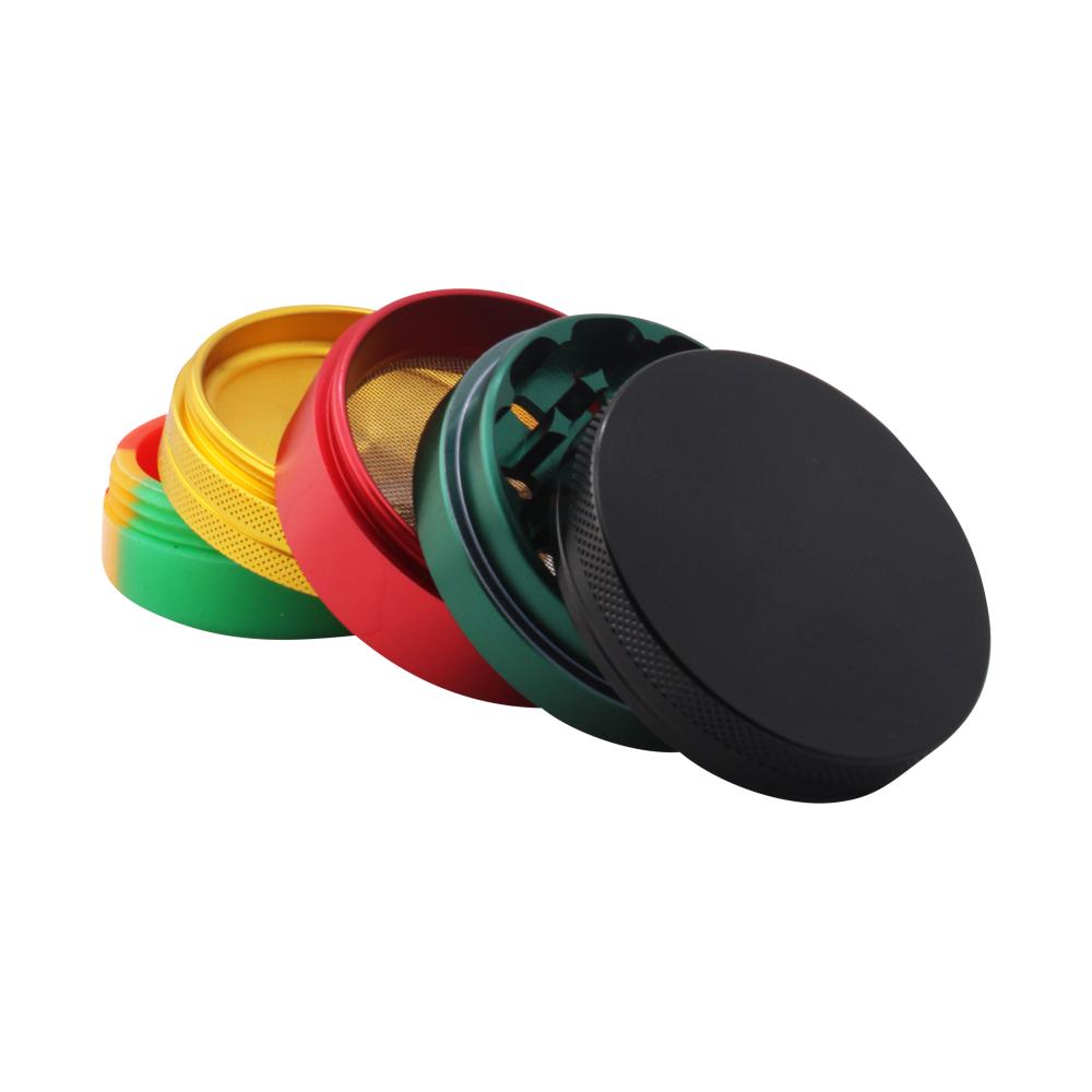 Rasta Metal Grinder-5 Piece-Mix