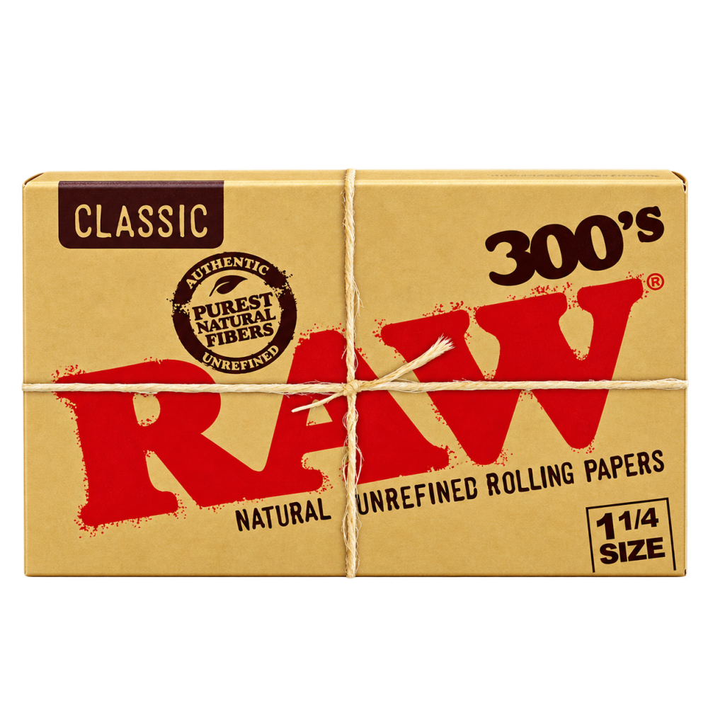 Raw Classic 300's Rolling Papers 1 1/4