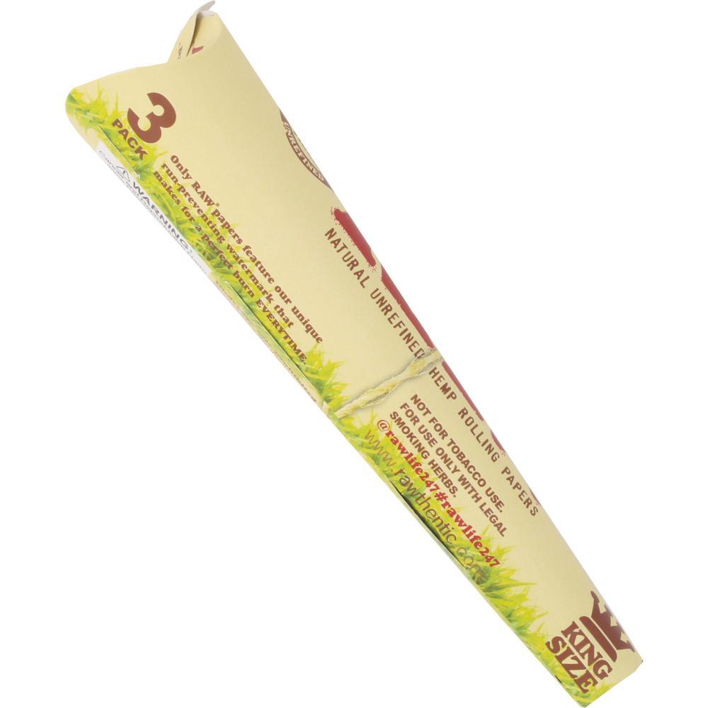 Raw Organic Hemp Cone King Size