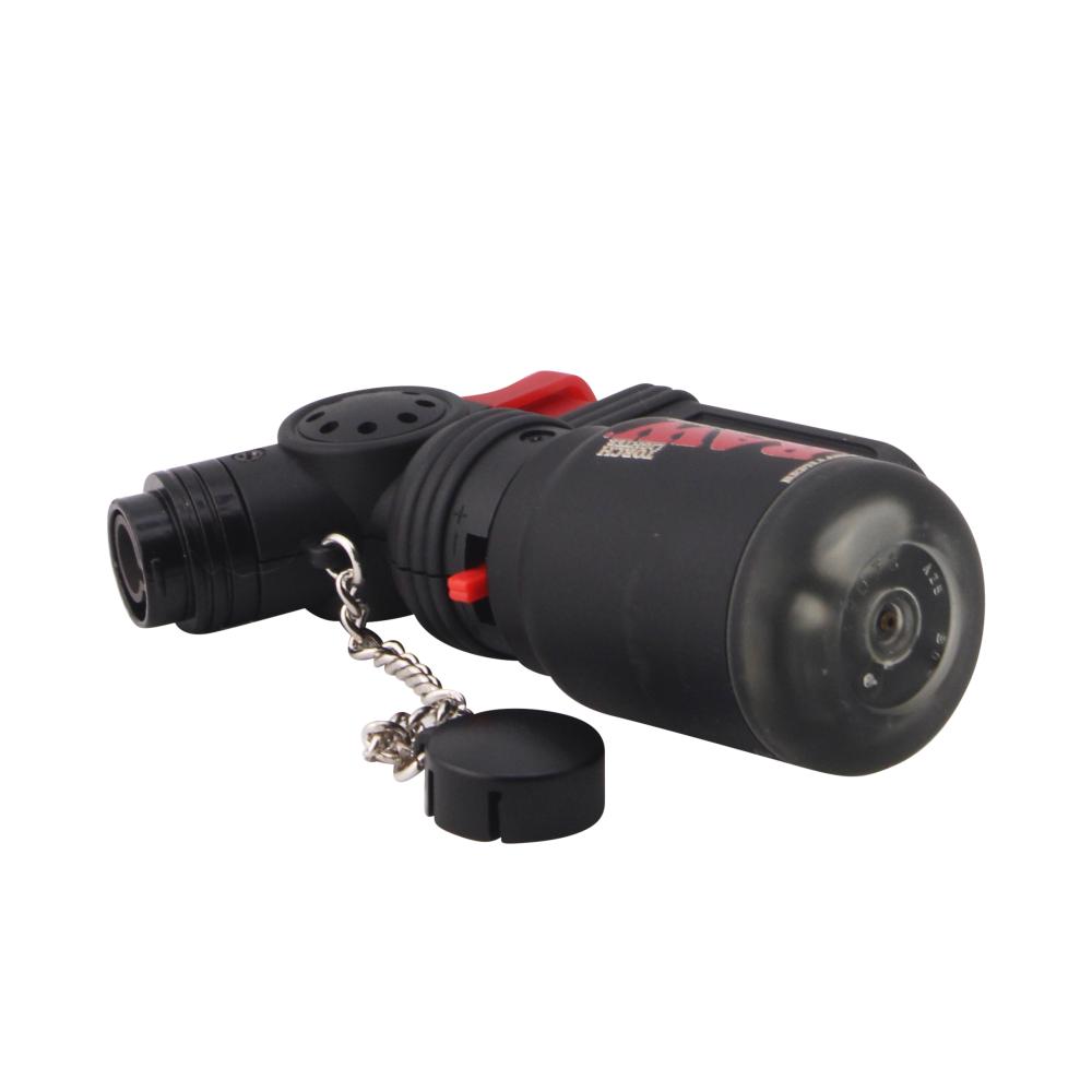 Raw Small Single Flame Torch Lighter-Black