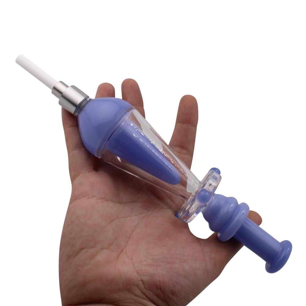 Recycler Medium Glass Nectar Collector Set-Blue