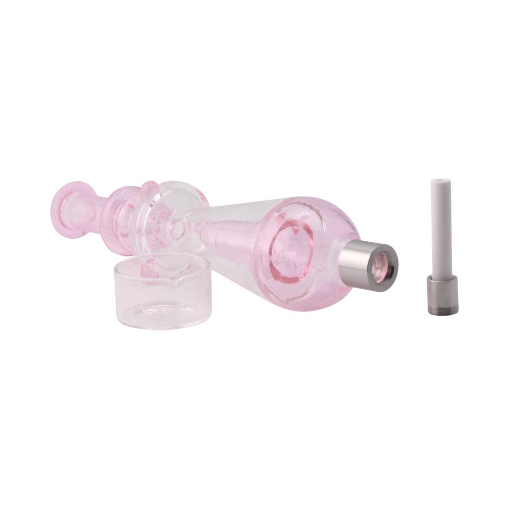 Recycler Medium Glass Nectar Collector Set-Pink