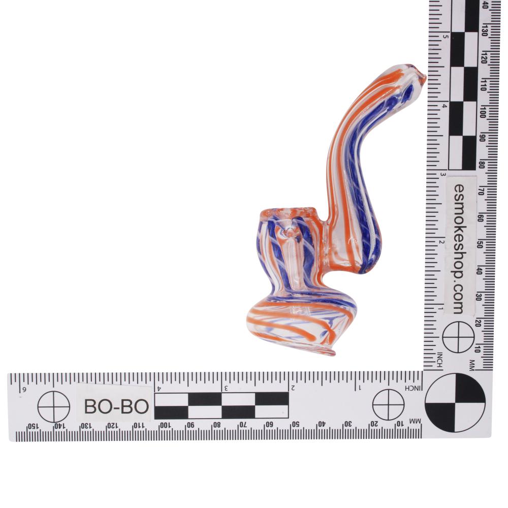 Reful Glass Hand Pipe-Orange