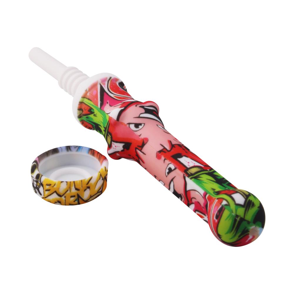 Regular Silicone Nectar Collector-Green Mix