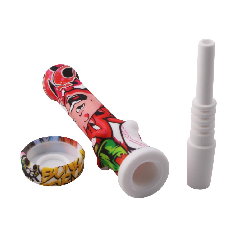 Regular Silicone Nectar Collector-Green Mix