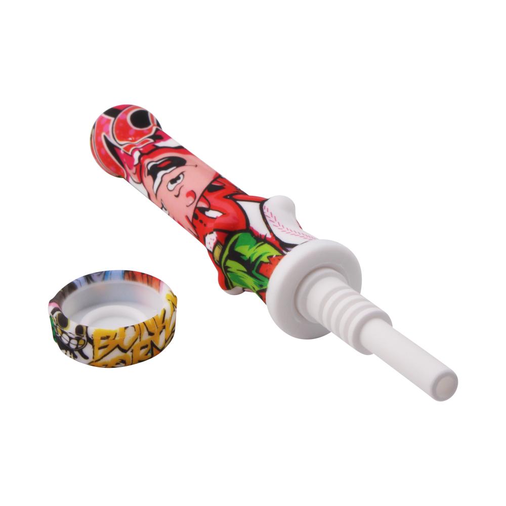 Regular Silicone Nectar Collector-Green Mix