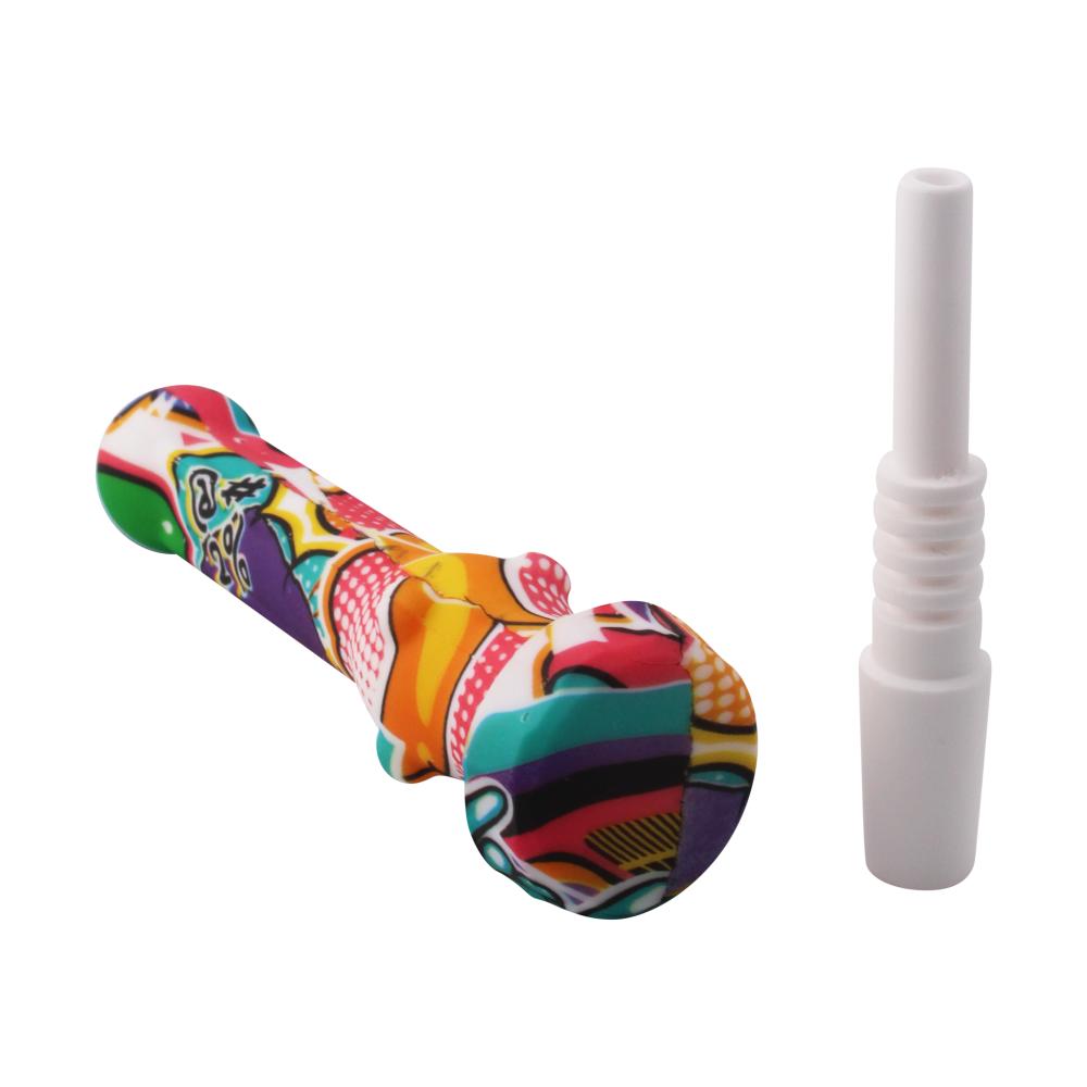 Regular Silicone Nectar Collector-Pink Mix
