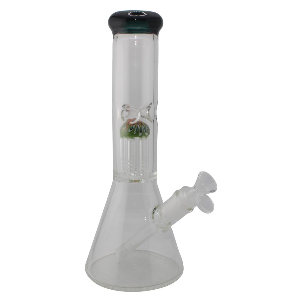 Rim Beaker Water Pipe with Tree Perc