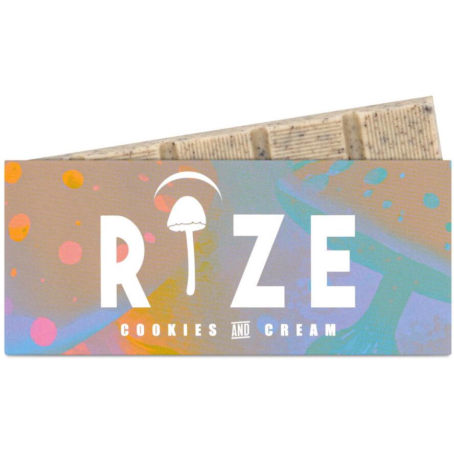 RIZE Mushroom Chocolate Bar 5g-Cookies and Cream