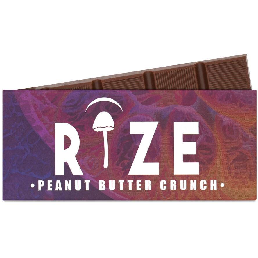 RIZE Mushroom Chocolate Bar 5g-Peanut Butter Crunch