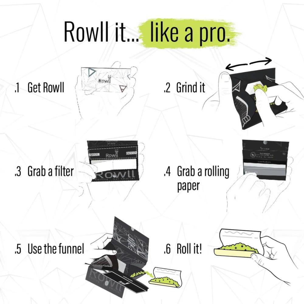 Rowll Rolling Papers and Tips