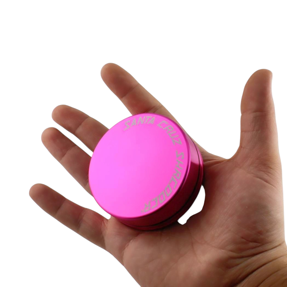 Santa Cruz Shredder Medium Metal Grinder Small-2 Piece-Pink