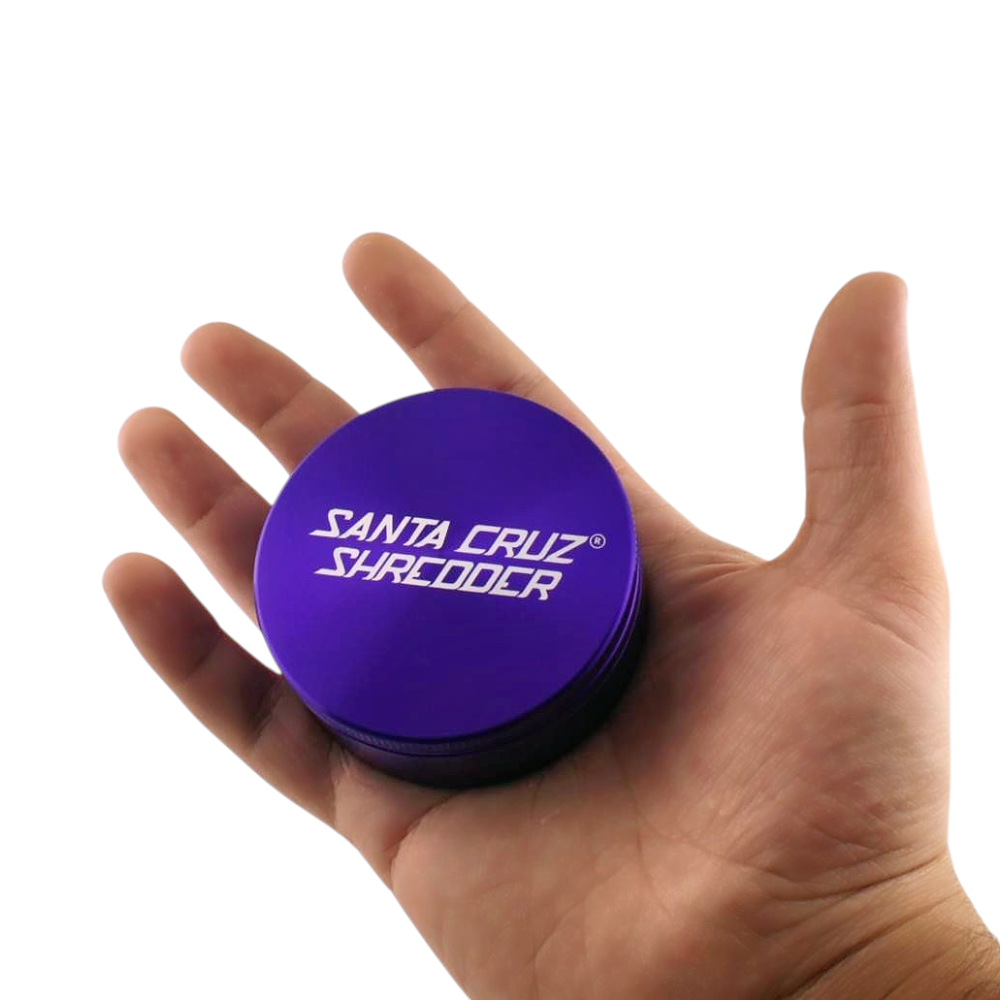 Santa Cruz Shredder Medium Metal Grinder Small-2 Piece-Purple