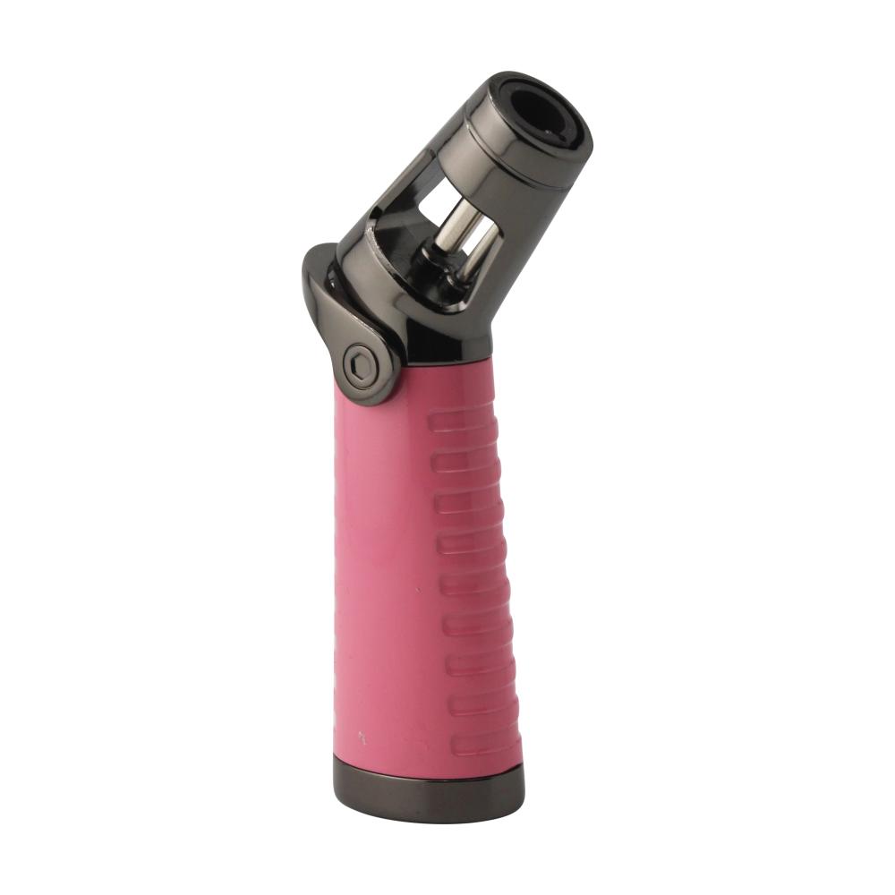 Scorch Aero Design Torch Lighter Single Flame-Pink