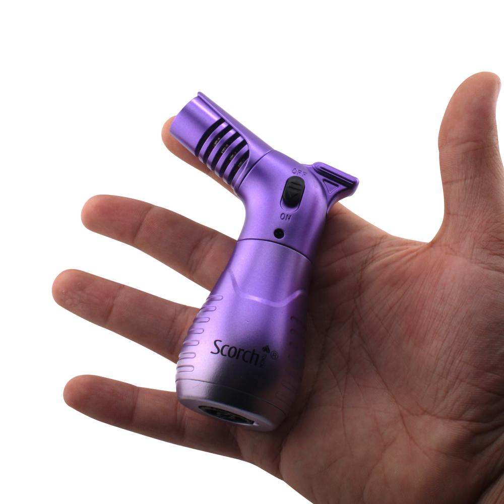 Scorch Airspace Single Flame Torch Lighter-Purple