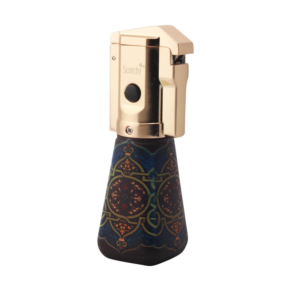 Scorch Art Cone Torch Lighter Single Flame-Blue