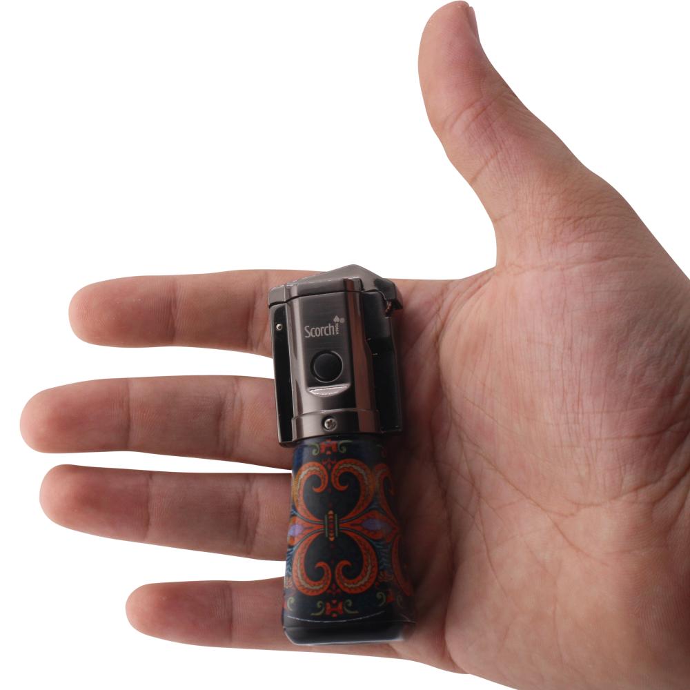 Scorch Art Cone Torch Lighter Single Flame-Orange