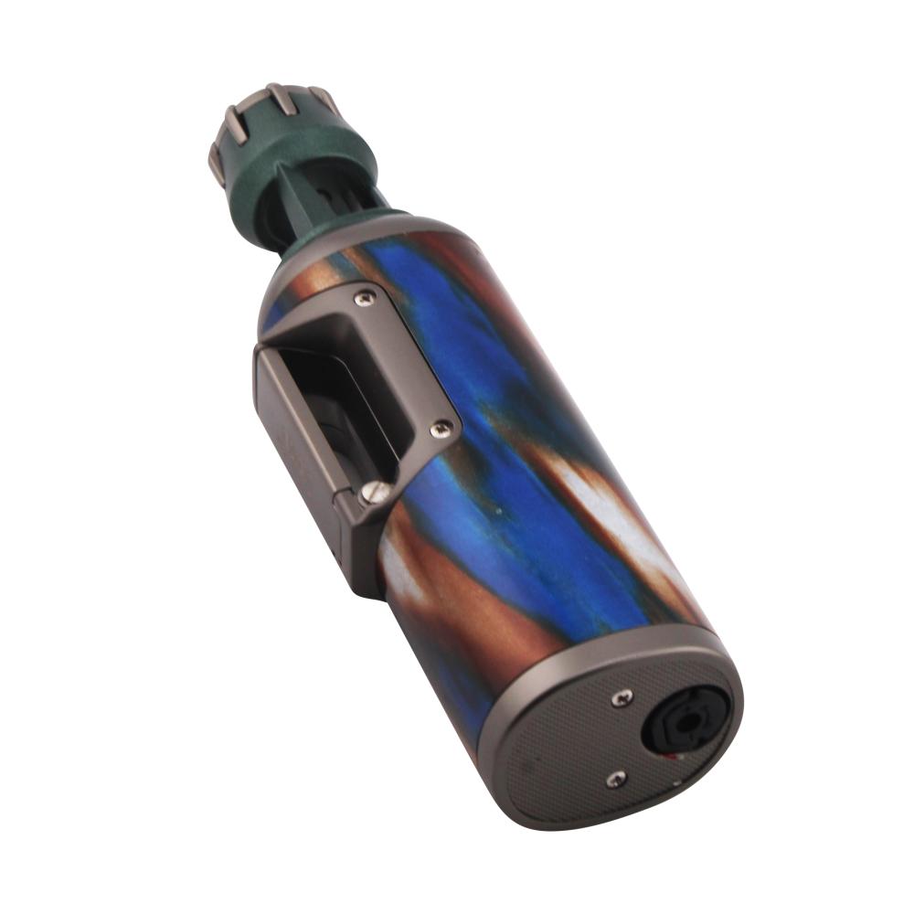 Scorch Flash Single Flame Torch Lighter-Blue