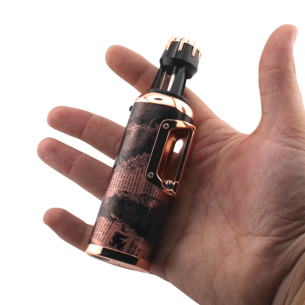 Scorch Flash Single Flame Torch Lighter-Gold