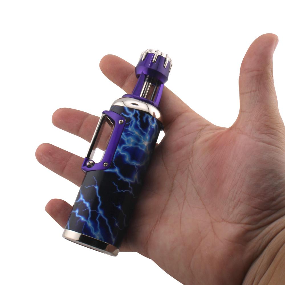 Scorch Flash Single Flame Torch Lighter-Purple