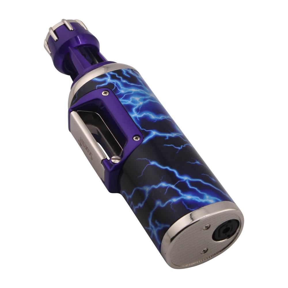 Scorch Flash Single Flame Torch Lighter-Purple