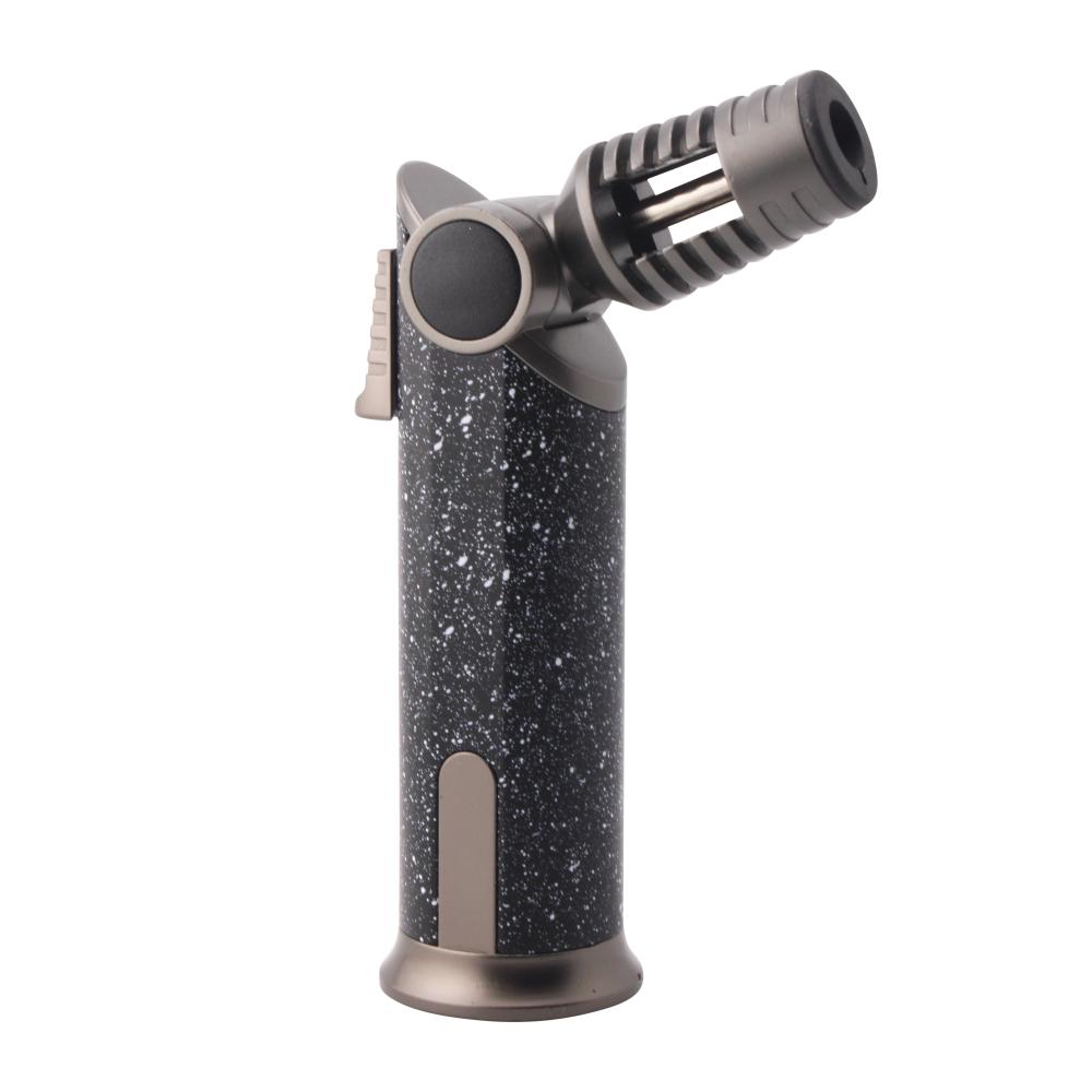 Scorch Galaxy Design Adjustable Single Flame Torch Lighter-Black