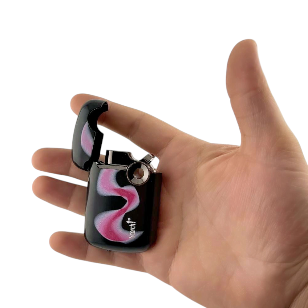 Scorch H Torch Lighter Single Flame-Black