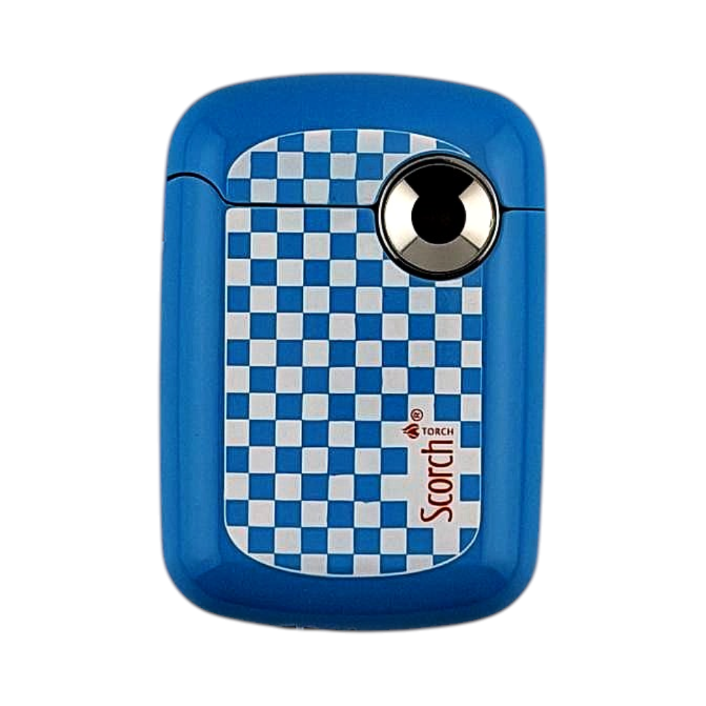 Scorch H Torch Lighter Single Flame-Blue