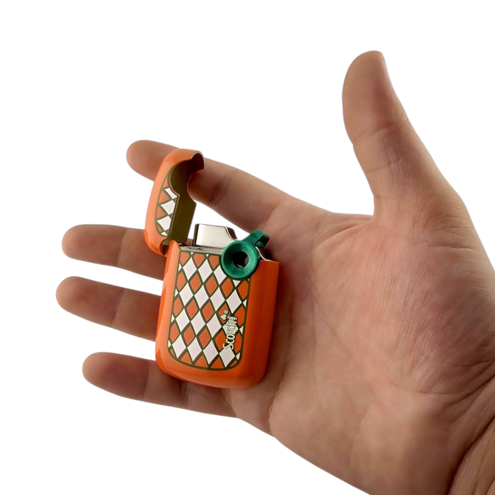 Scorch H Torch Lighter Single Flame-Orange