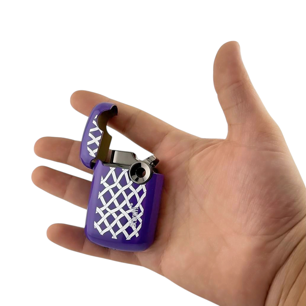 Scorch H Torch Lighter Single Flame-Purple