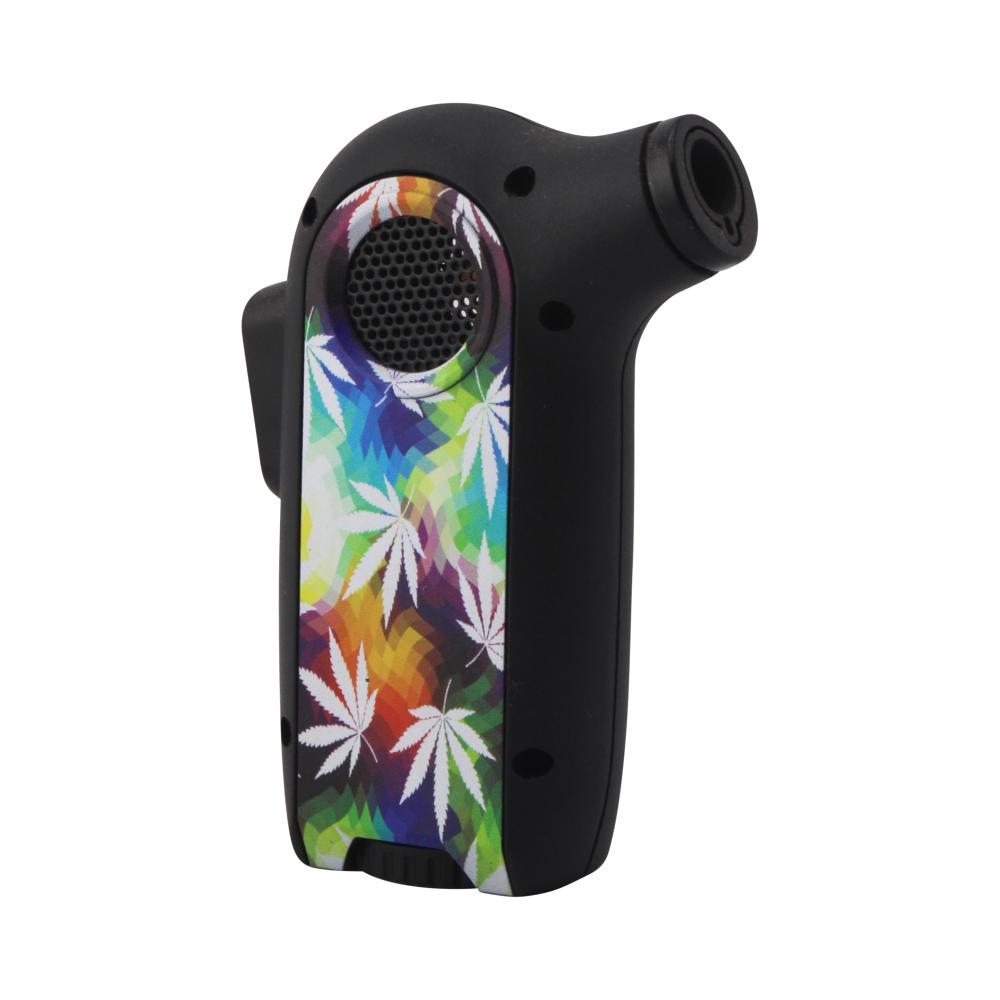 Scorch Leaf Burst Design Torch Lighter Single Flame-Mix