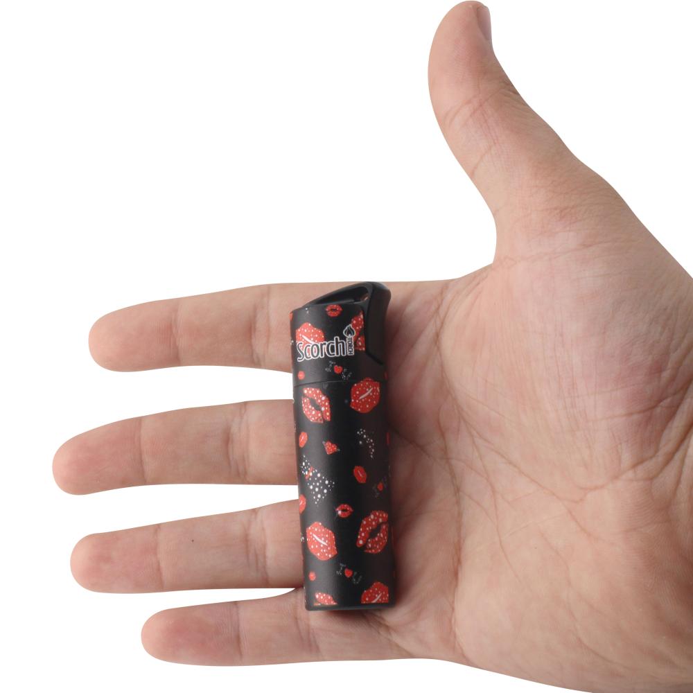 Scorch Lumen Design Torch Lighter Single Flame-Black