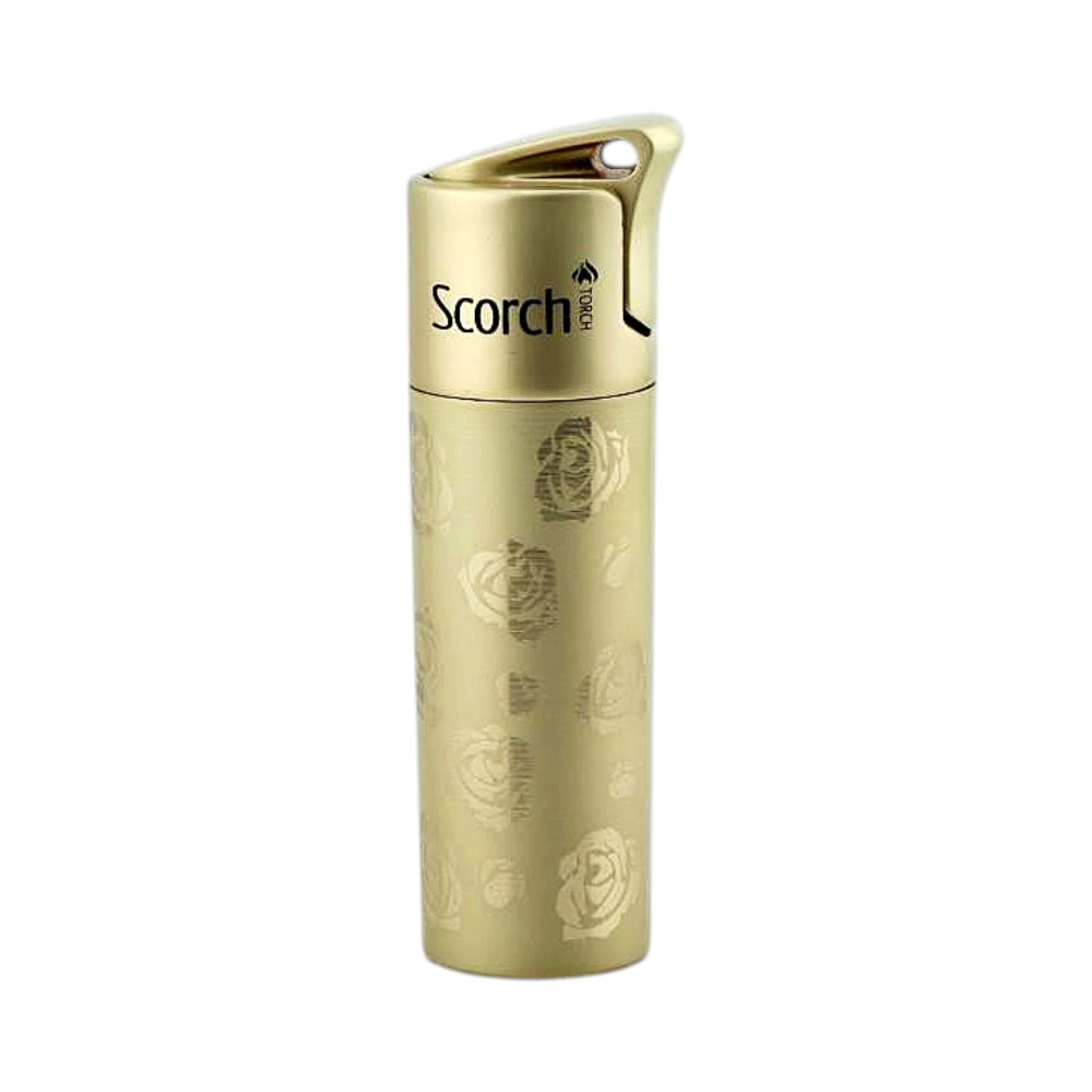 Scorch Lumen Design Torch Lighter Single Flame-Gold