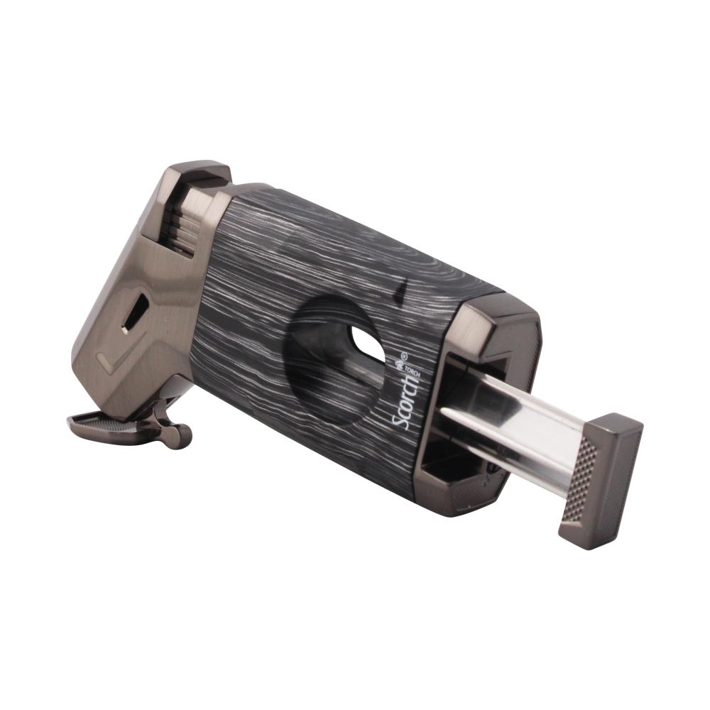 Scorch Marble Mix Design Torch Single Flame-Black