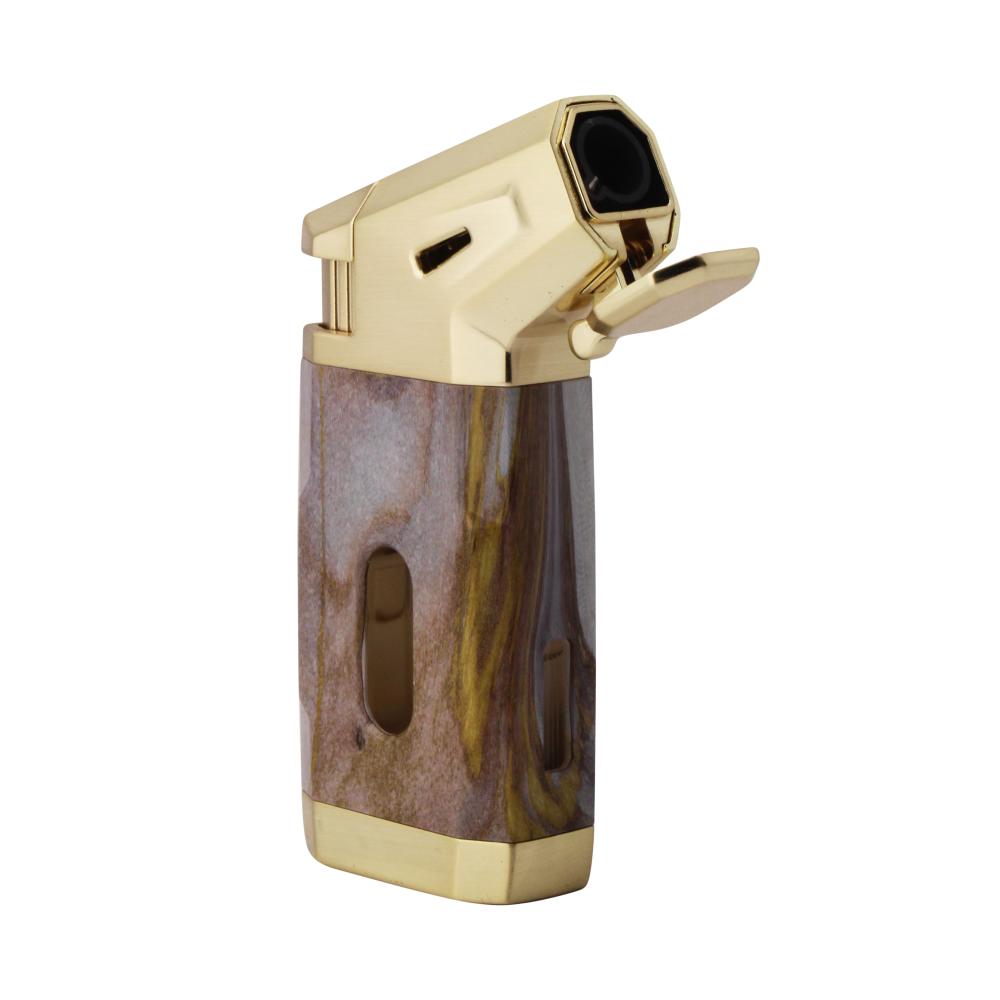 Scorch Marble Mix Design Torch Single Flame-Brown Mix