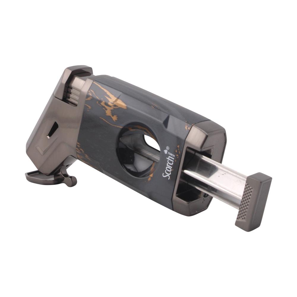 Scorch Marble Mix Design Torch Single Flame-Dark Blue