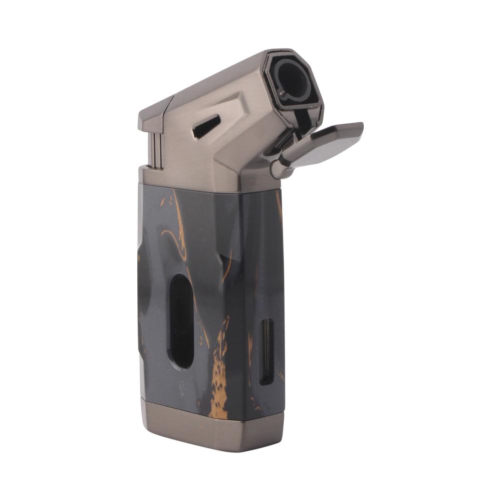 Scorch Marble Mix Design Torch Single Flame-Dark Blue