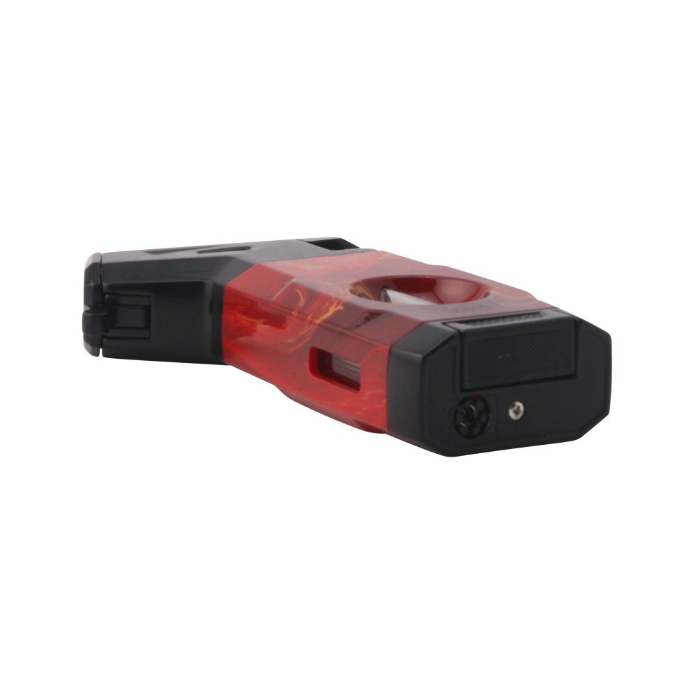 Scorch Marble Mix Design Torch Single Flame-Red