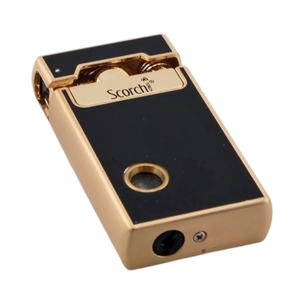 Scorch Mini Single Flame Torch And Lighter-Black