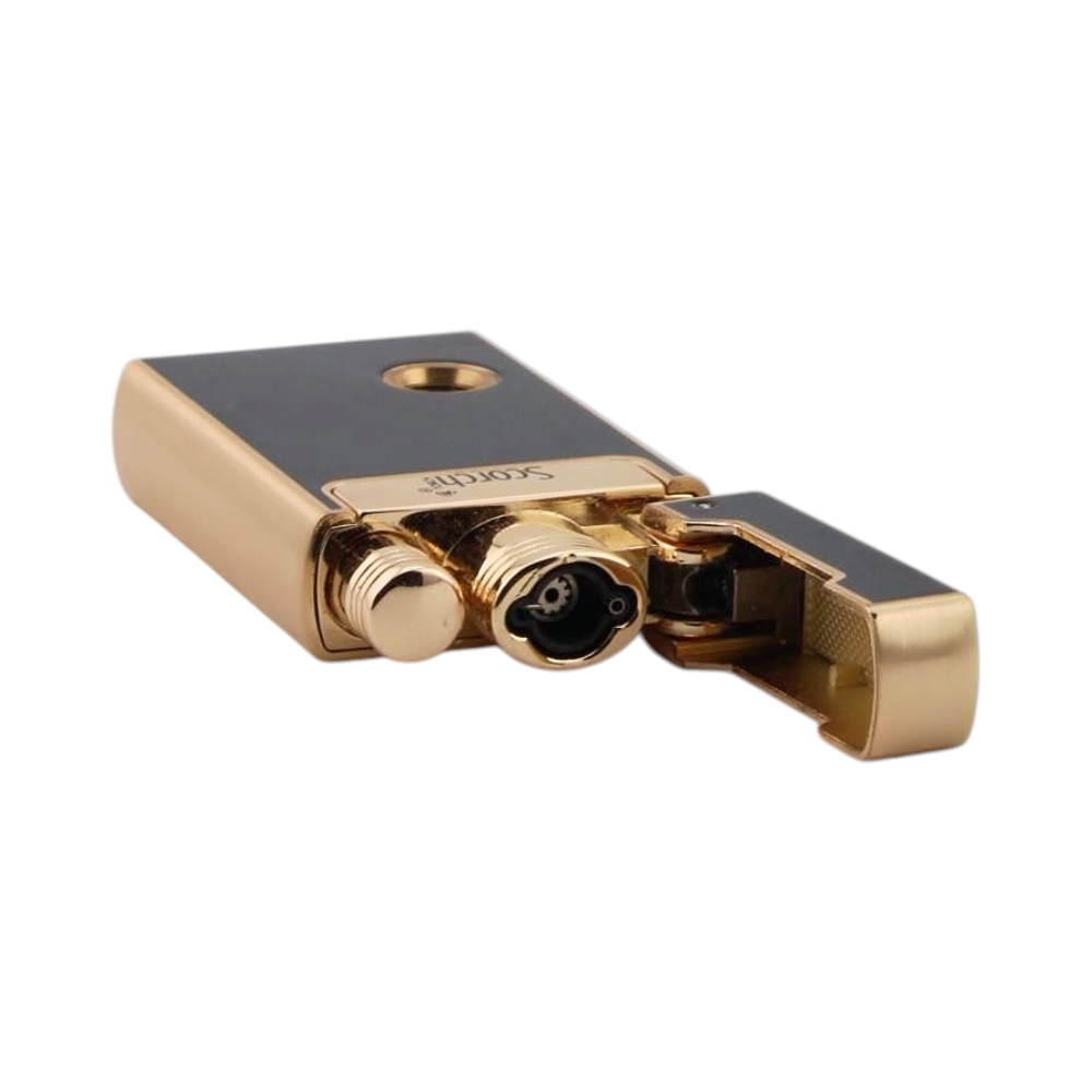 Scorch Mini Single Flame Torch And Lighter-Black