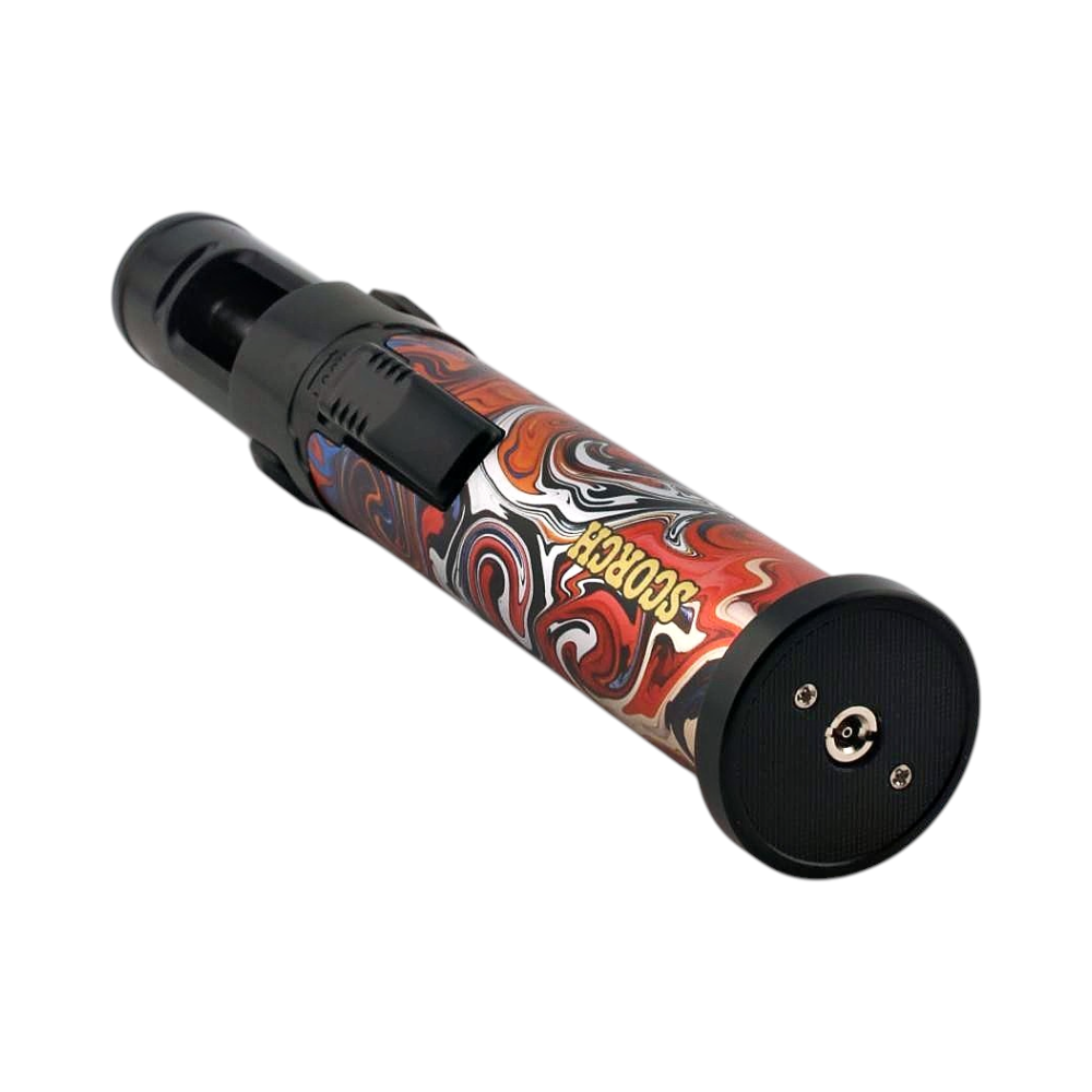 Scorch Mix Painting Torch Lighter Single Flame-Orange Mix
