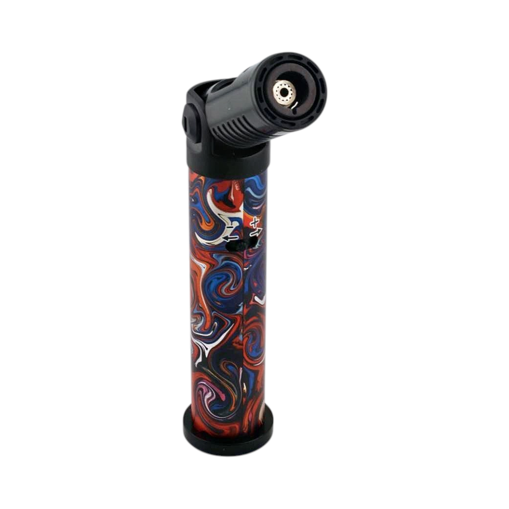 Scorch Mix Painting Torch Lighter Single Flame-Orange Mix