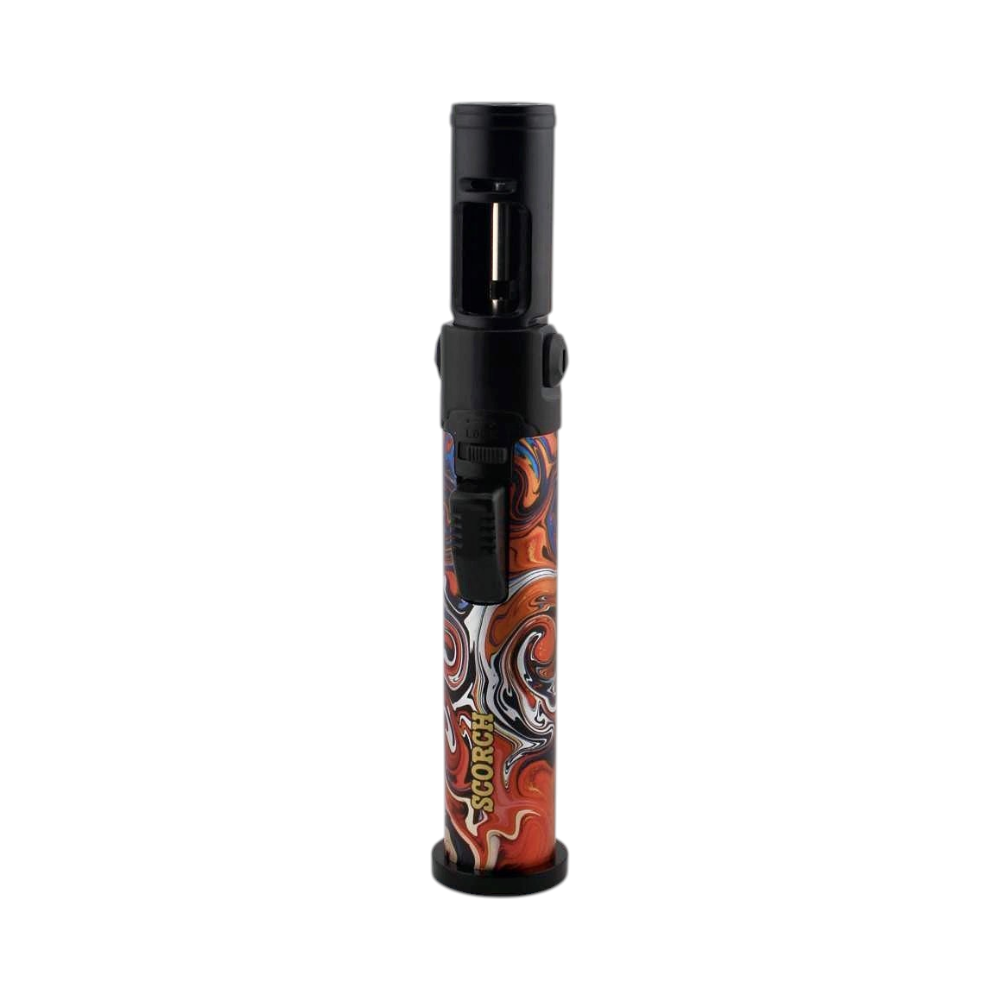 Scorch Mix Painting Torch Lighter Single Flame-Orange Mix